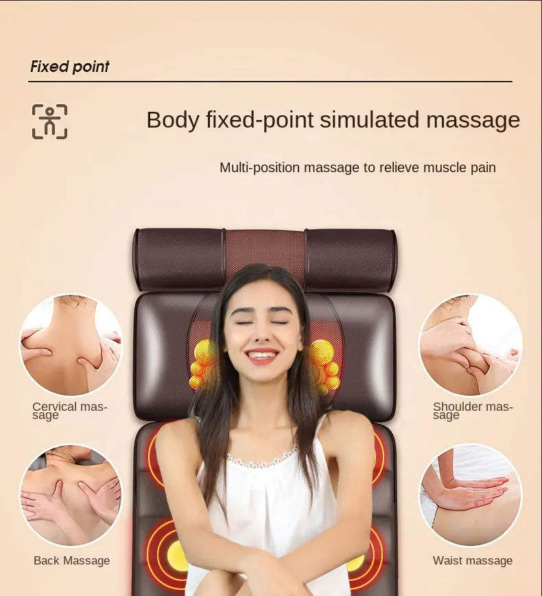 ELVORALO™ Shiatsu Massage Cushion with Heat